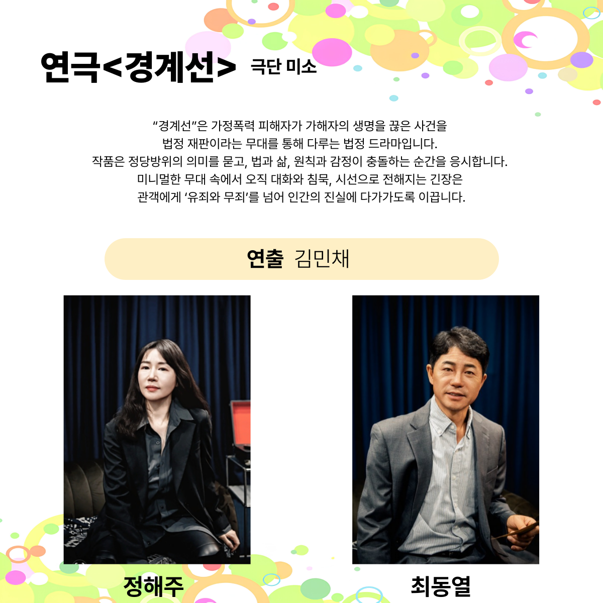 제25회 월드 2인극페스티벌, 경계선