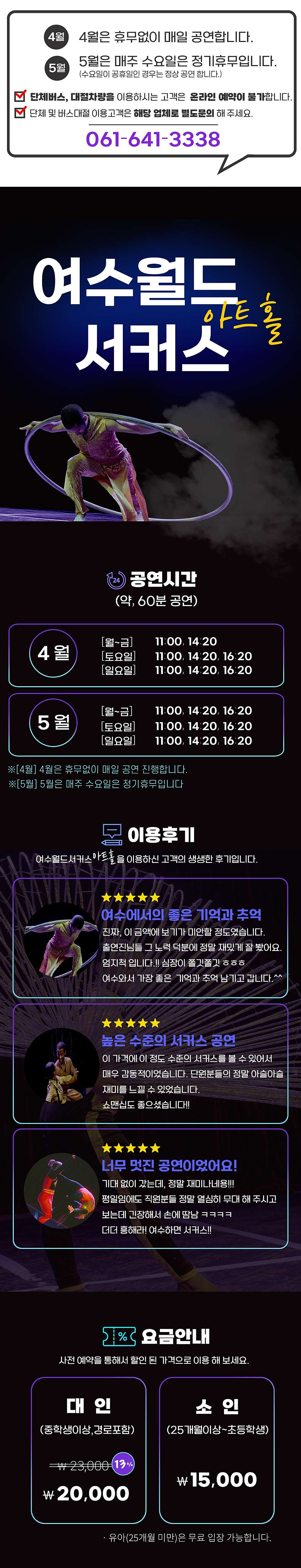 여수월드, 여수서커스