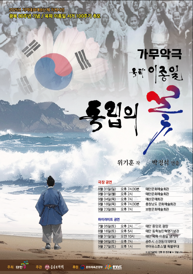 독립의 꽃, 옥파 이종일 [태안]