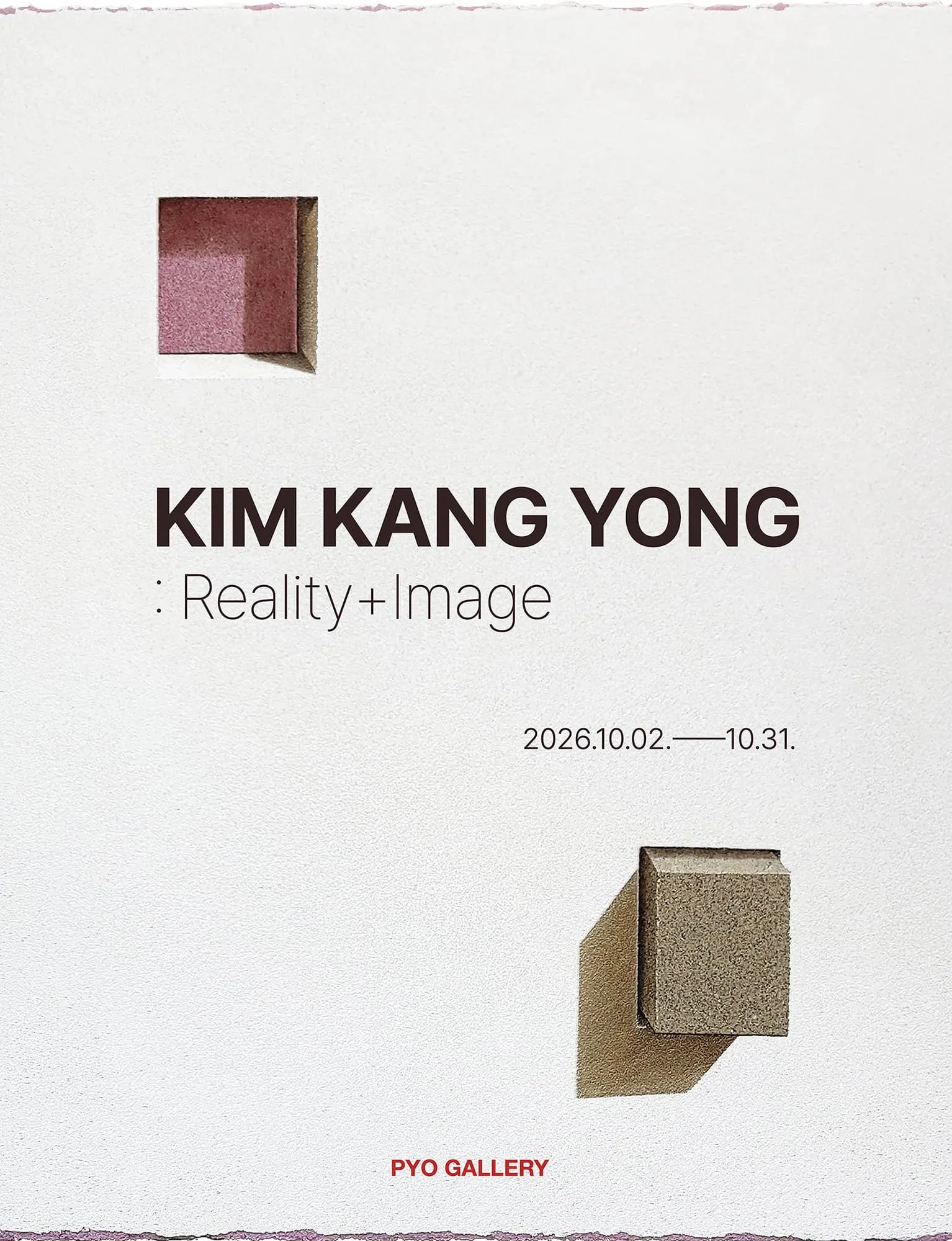 KIM KANG YONG: REALITY IMAGE 포스터